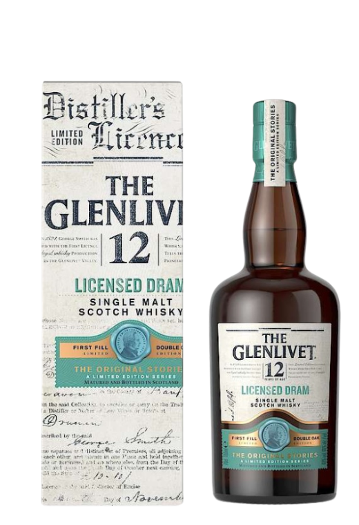 Glenlivet 12YO Licensed Dram 40% 0.7L – klasyczna whisky z regionu Speyside