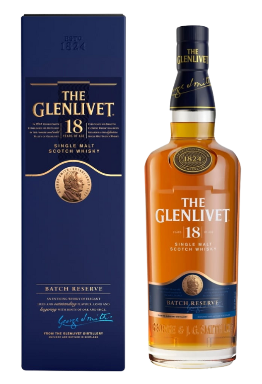 Glenlivet 18YO Batch Reserve 40% 0.7L – wyjątkowa whisky z regionu Speyside