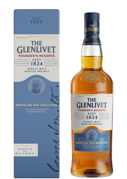 Glenlivet Founder’s Reserve 40% 0.7L – wyjątkowa whisky z regionu Speyside