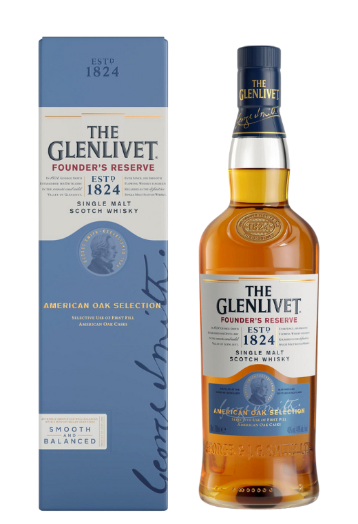 Glenlivet Founder’s Reserve 40% 0.7L – wyjątkowa whisky z regionu Speyside