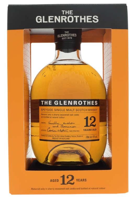 Glenrothes 12YO 40% 0.7L – gładka i owocowa whisky z regionu Speyside