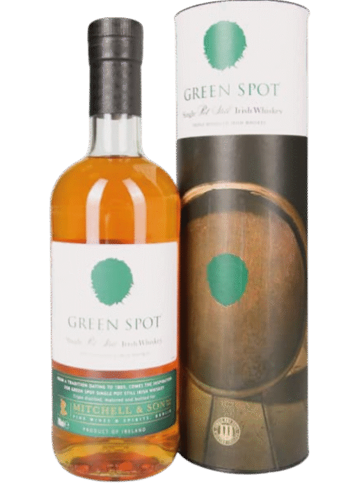 Butelka Green Spot Irish Whiskey 0,7L w eleganckiej tubie – wyjątkowa single pot still whiskey z Irlandii