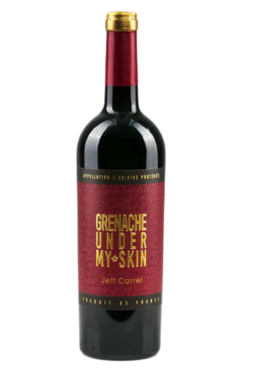 Butelka Grenache Under My Skin 0,75L – czerwone wino z Australii o jagodowym, korzennym i owocowym charakterze.