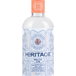 Butelka Heritage Baltic Gin 43% 0,7L – polski gin z Pomorza o cytrusowo-korzennym i ziołowym aromacie, z wyrazistym, świeżym smakiem i krótkim, intensywnym finiszem.