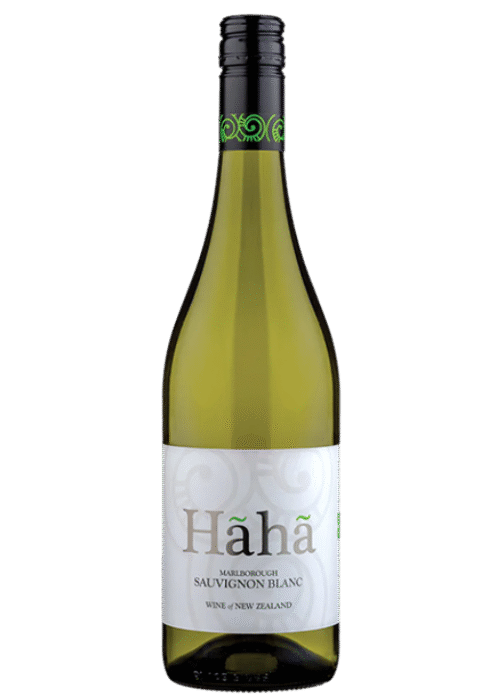 Butelka Haha 2023 Marlborough Sauvignon Blanc 0,75L – nowozelandzkie białe wino o cytrusowym, tropikalnym i świeżym charakterze.