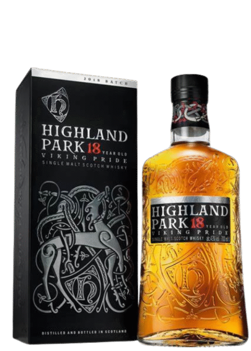 Highland Park 18YO 43% 0,7L – elegancka whisky z wyspy Orkney