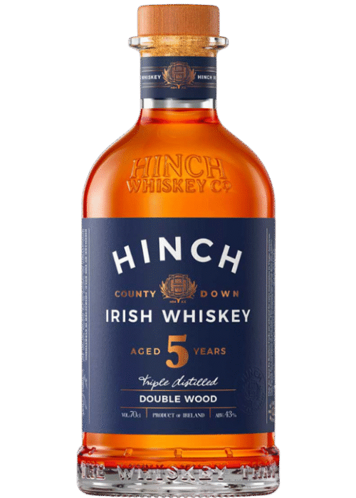 Butelka Hinch 5YO Double Wood Irish Blended Whiskey 0,7L – irlandzka whiskey dojrzewająca w dwóch typach beczek