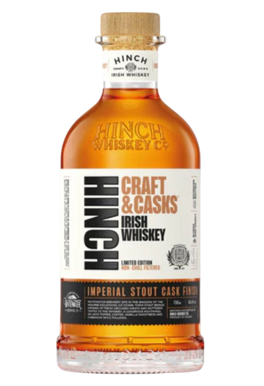 Hinch Craft&Cask Imperial Stout 43% 0,7L – irlandzka whisky z nutami czekolady i kawy