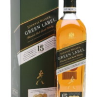 Johnnie Walker Green Label 0,7L 40% – Whisky Szkocka z Wyraźnymi Nutami Owocowymi i Torfowymi