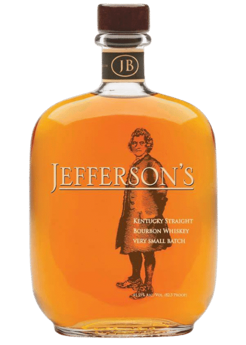 Butelka Jefferson’s Bourbon 0,7L 41,15% – amerykański bourbon z Kentucky o kremowym, słodkim i waniliowym aromacie oraz delikatnym, łagodnym i gładkim smaku