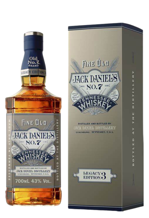 Jack Daniel's Legacy Edit 3 Whisky 43% 0,7L – Tradycyjna Whisky z Tennessee