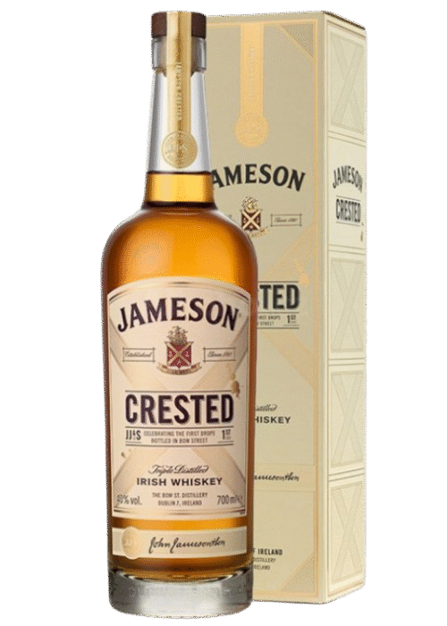 Butelka Jameson Crested 0,7L – wyjątkowa irlandzka whiskey z nutami miodu, owoców i przypraw