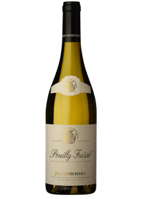 Butelka Jean Bouchard Chardonnay Pouilly Fuisse 0,75L – eleganckie wino białe z Burgundii o cytrusowym, dębowym i kwiatowym charakterze.