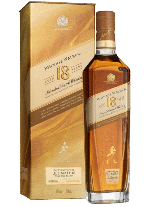 Johnnie Walker Aged 18Yo 0,7L 40% – elegancja i dojrzałość szkockiej whisky