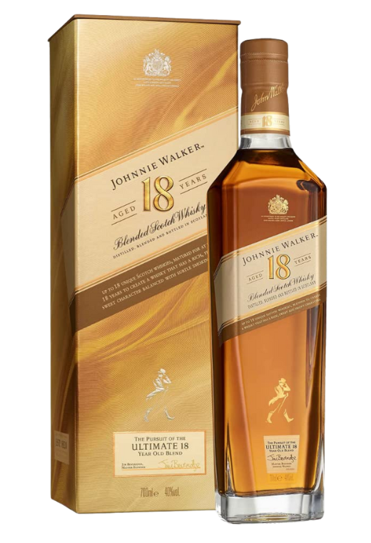 Johnnie Walker Aged 18Yo 0,7L 40% – elegancja i dojrzałość szkockiej whisky