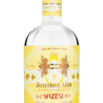 Butelka Jonston Yuzu Gin 40% 700ml – gin z Kyoto o cytrusowym, kwiatowym i ziołowym aromacie, z cytrusowo-ziołowym smakiem i średnim finiszem.