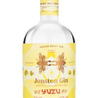 Butelka Jonston Yuzu Gin 40% 700ml – gin z Kyoto o cytrusowym, kwiatowym i ziołowym aromacie, z cytrusowo-ziołowym smakiem i średnim finiszem.