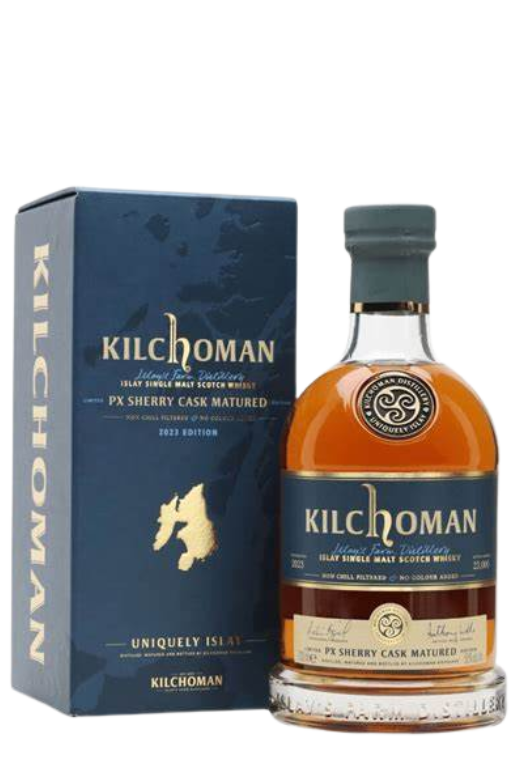 Kilchoman Px Sherry Single Malt 0,7L 50% – torfowa potęga z nutą sherry