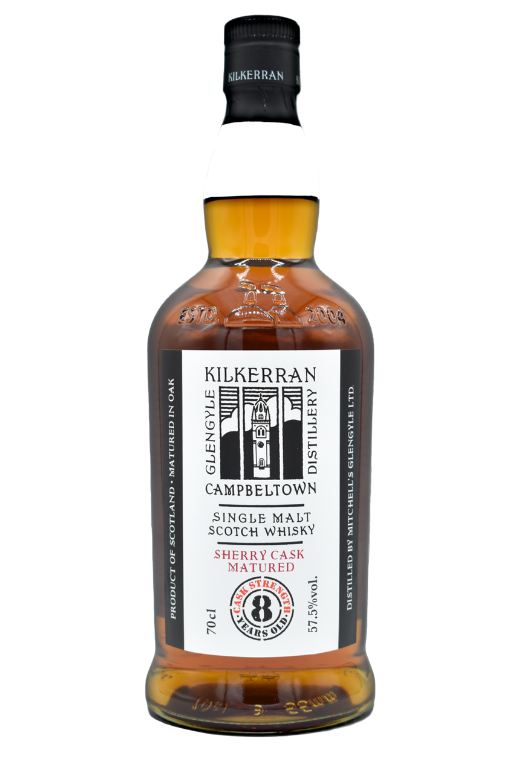 Kilkerran 8Yo Sherry Cask Strength 57,4% 0,7L – potężna whisky dojrzewająca w beczkach po sherry