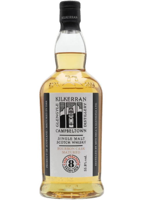 Kilkerran 8 Yo Bourbon Cask Strength 55,8% 0,7L – potężna whisky z Campbeltown