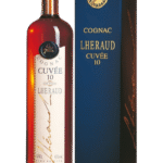 Butelka Lheraud Cuvée 10 0,7L – francuski koniak z regionu Cognac o karmelowym, kwiatowym i orzechowym aromacie oraz bogatym, gładkim smaku