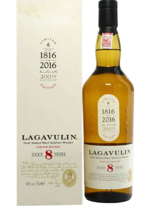 Lagavulin 8Yo 48% 0,7L – młoda, ale potężna torfowa whisky z Islay