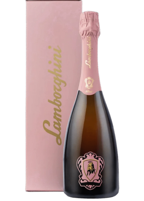 Butelka Lamborghini The Legend Metodo Classico Millesimato Bio 0,75L – wino musujące z Toskanii.