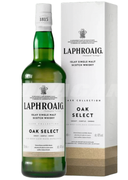 Laphroaig Oak Select 40% 0,7L – torfowa elegancja z Islay