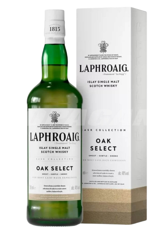 Laphroaig Oak Select 40% 0,7L – torfowa elegancja z Islay