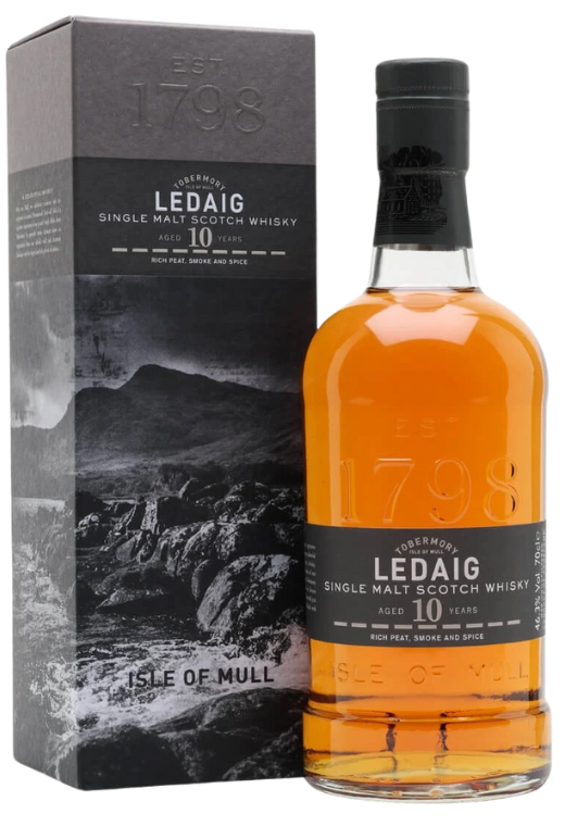 Ledaig 10 Y.O. Single Malt 46,3% – torfowa perła ze Szkocji