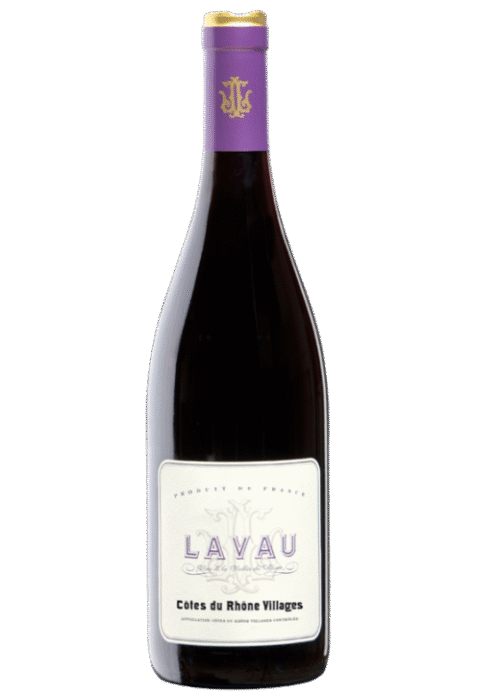 Butelka Lavau Côtes Du Rhône 0,75L – wytrawne francuskie wino z regionu Rodan, pełne owocowych i korzennych aromatów