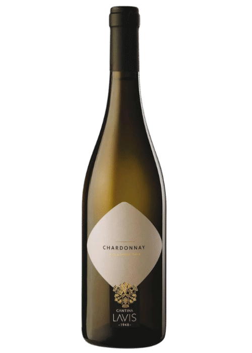 Butelka Lavis Chardonnay 0,75L – włoskie białe wino z regionu Alto Adige o cytrusowym, lekko dębowym smaku z długim, owocowym finiszem
