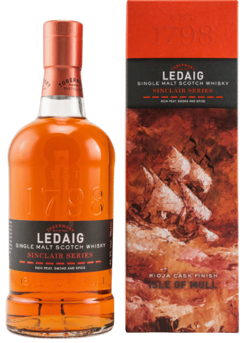 Ledaig Sinclair Malt 46,3% 0,7L – torfowa whisky z dziedzictwem Hebrydów