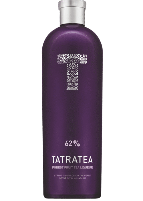 Butelka Tatratea Forest Fruit 62% 0,7L – słowacki likier z leśnych owoców, o intensywnym aromacie i smaku