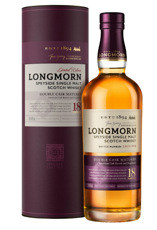 Longmorn 18-Letni Double Cask Matured 0,7L 48% – wyjątkowa elegancja Speyside