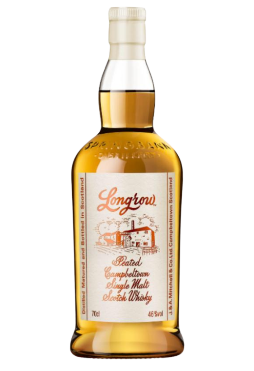 Longrow Peated 0,7L 46% – intensywna torfowa whisky z Campbeltown