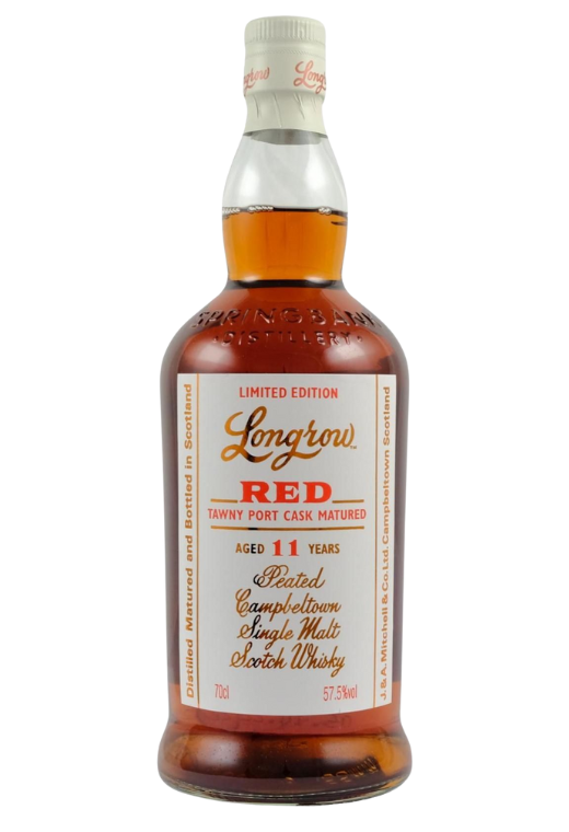 Longrow Red 11Yo Tawny Port 0,7L 57.5% – torfowa whisky z nutą portugalskiego wina