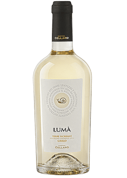 Butelka Luma Grillo Sicilia 0,75L – sycylijskie białe wino o cytrusowym, owocowym smaku z ziołowym finiszem