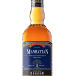 Butelka Manhattan Bourbon 0,7L 40% – amerykański bourbon z Nowego Jorku o maślanym, słodkim i karmelowym aromacie oraz delikatnym, łagodnym i gładkim smaku