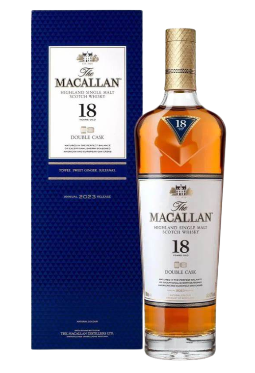 Macallan 18Yo Double Cask 0,7L 43% – mistrzowska harmonia dwóch beczek