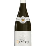 Butelka Majątek Drzewce Solaris 0,75L – polskie białe wino z regionu Lubuskiego o cytrusowym, owocowym smaku z kwiatowym finiszem
