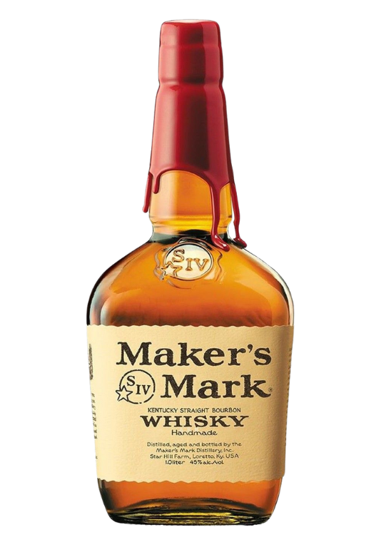 Maker’s Mark 0,7L 45% z kartonem i 2 szklankami – klasyczny bourbon w eleganckim zestawie