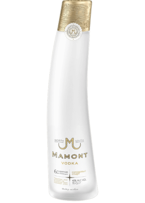 Butelka Mamont Wódka 0,7L – syberyjska wódka premium o gładkim, ziemniaczanym smaku