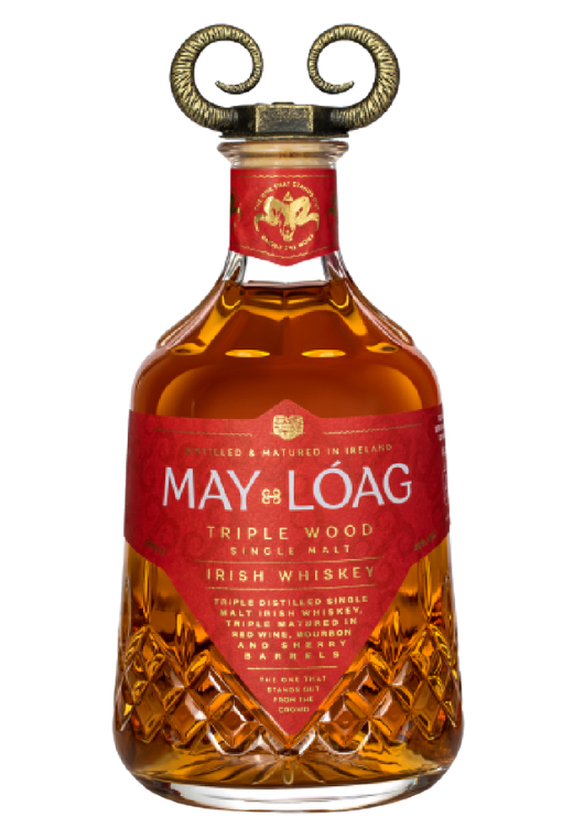 May Loag Whisky Bordeaux Peated 40% 0,5L – torfowa whisky finiszowana w beczkach po Bordeaux