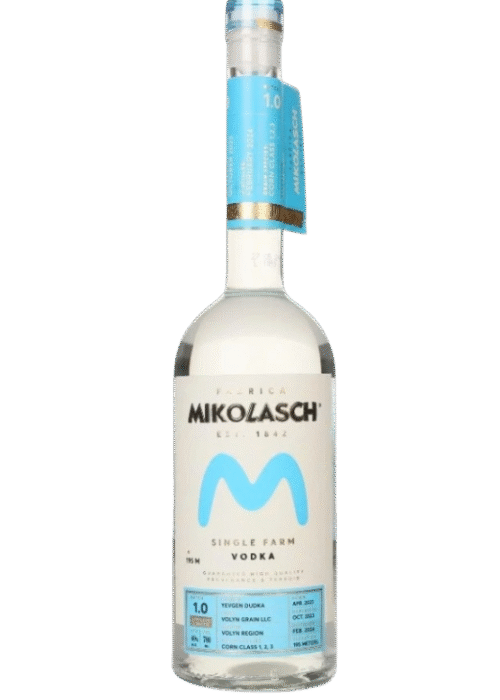 Butelka Mikolasch The Farmer Wódka 40% 0,7L – polska wódka o ziemniaczanym smaku z ziołowymi nutami