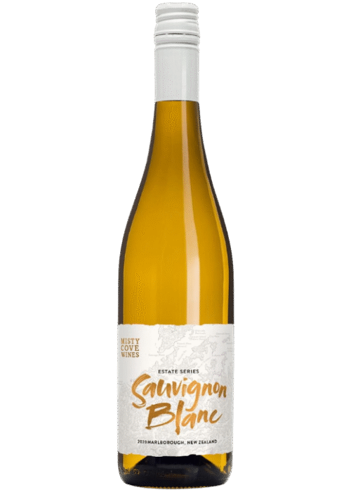 Butelka Misty Cove Estate Sauvignon Blanc 0,75L – nowozelandzkie białe wino z Marlborough o cytrusowym, tropikalnym smaku