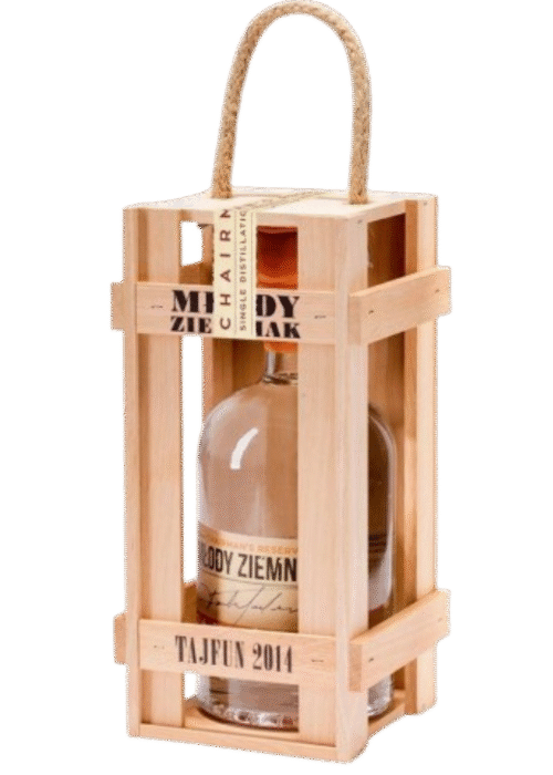 Butelka Młody Ziemniak Chairman’s Reserve 2014 – ekskluzywna polska wódka premium, wyprodukowana z młodych ziemniaków, o unikalnym, luksusowym charakterze