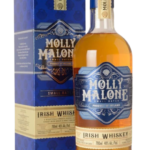 Butelka Molly Malone Small Batch Irish Whiskey 0,7L w eleganckim kartoniku – irlandzka whiskey o słodko-korzennym charakterze