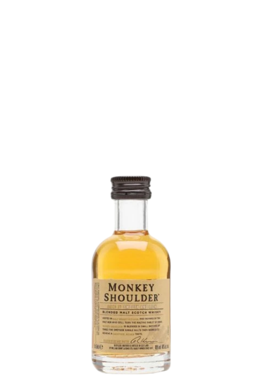 Monkey Shoulder 40% 0,05L – miniaturowa wersja kultowej szkockiej whisky