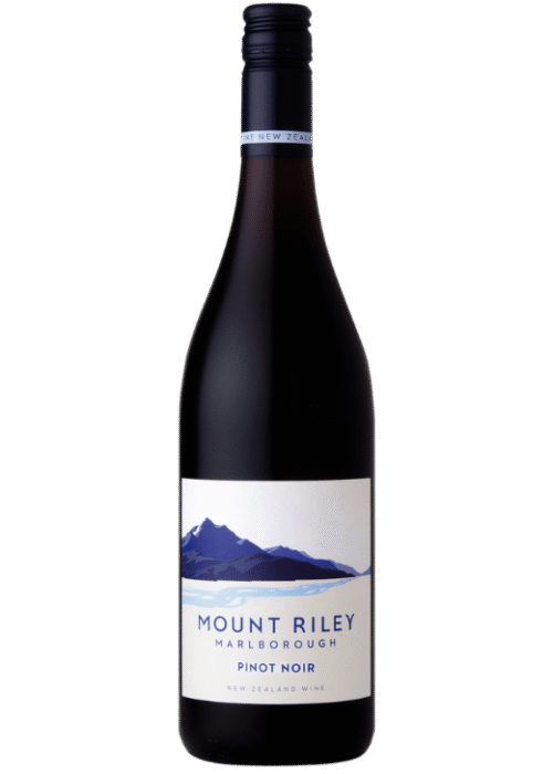 Butelka Mount Riley Pinot Noir 0,75L – wytrawne czerwone wino z Nowej Zelandii o aromacie jagodowym i lekko korzennym